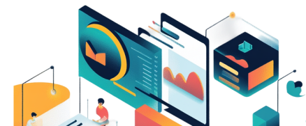 IoT dashboard illustration